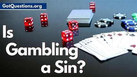 is it a sin to gamble